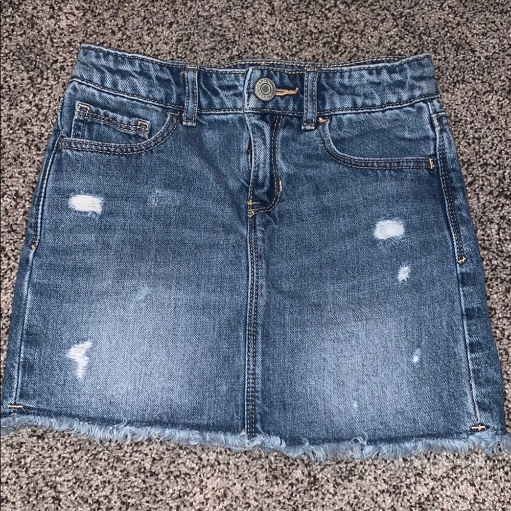 Girls Gap Jean Skirt